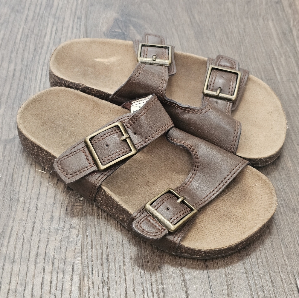 OshKosh B'Gosh Vegan Leather Sandals Kids Sz 13